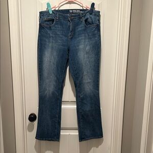 GAP Women's Classic Blue Boot Cut Jeans